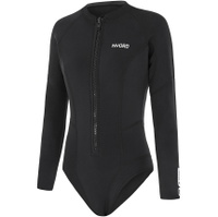 Womens Tempus 2/2mm Long Sleeve Front Zip Hi Leg Shorty Wetsuit